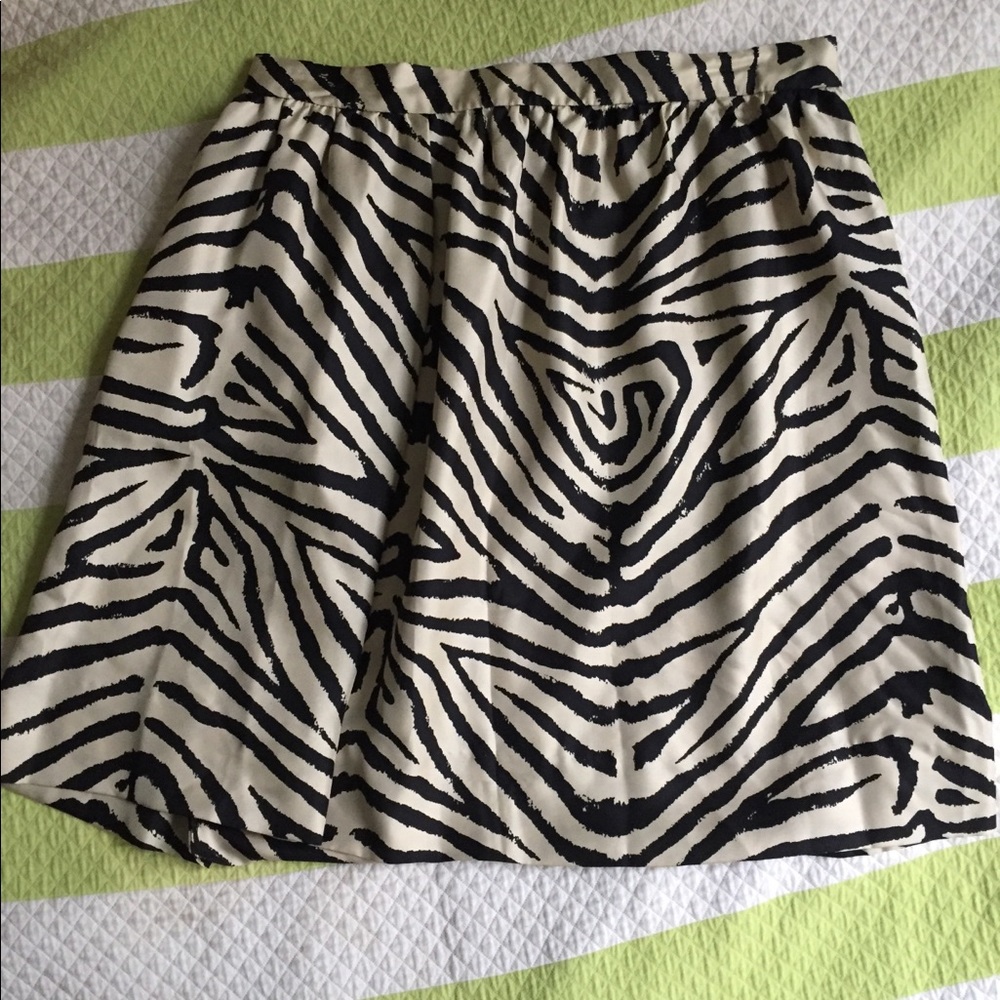 MICHAEL KORS LINED SILK SKIRT, SIZE 10 PETITE